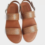 Bask leather sandal